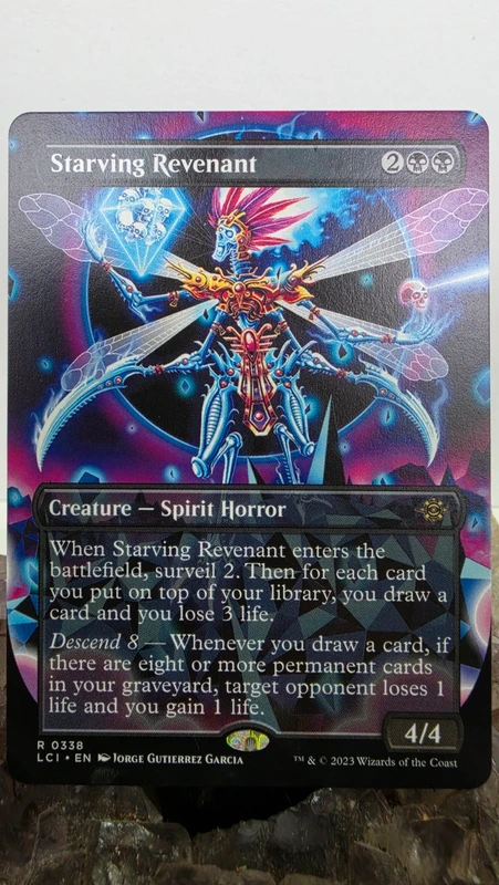 Starving Revenant (borderless) - Magic The Gathering - The Lost Caverns of Ixalan