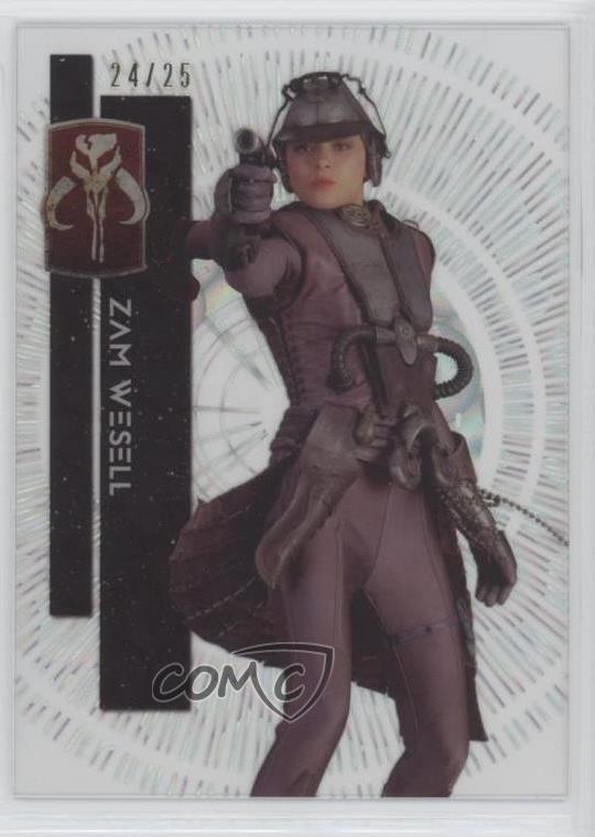 2015 Topps Star Wars High Tek Form 2 Nuvole Diffrattore 24/25 Zam Wesell #86 z1r