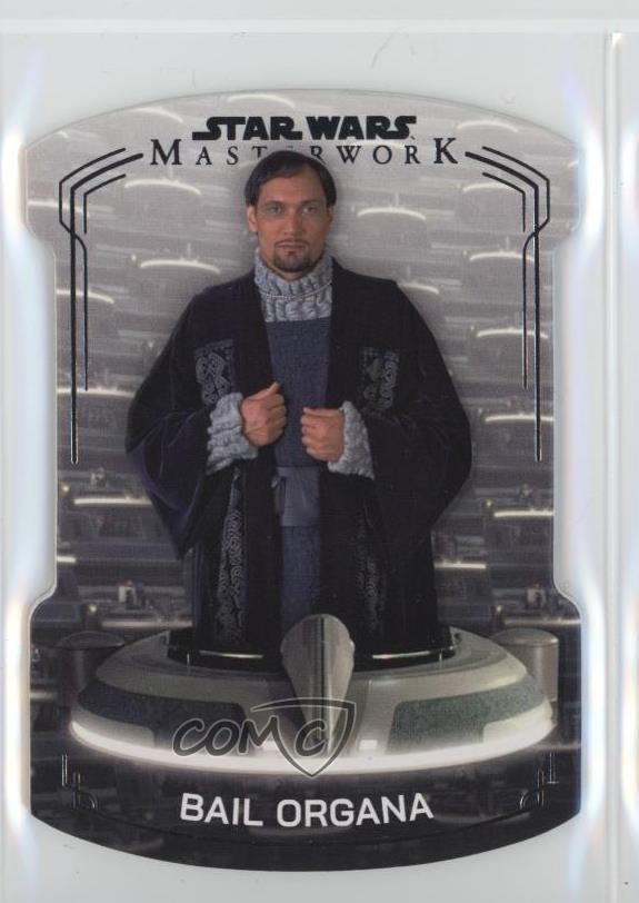 2025 Topps Star Wars Capolavoro Galattico Die-Cut Pods Bail Organa #GPOD-2 9et