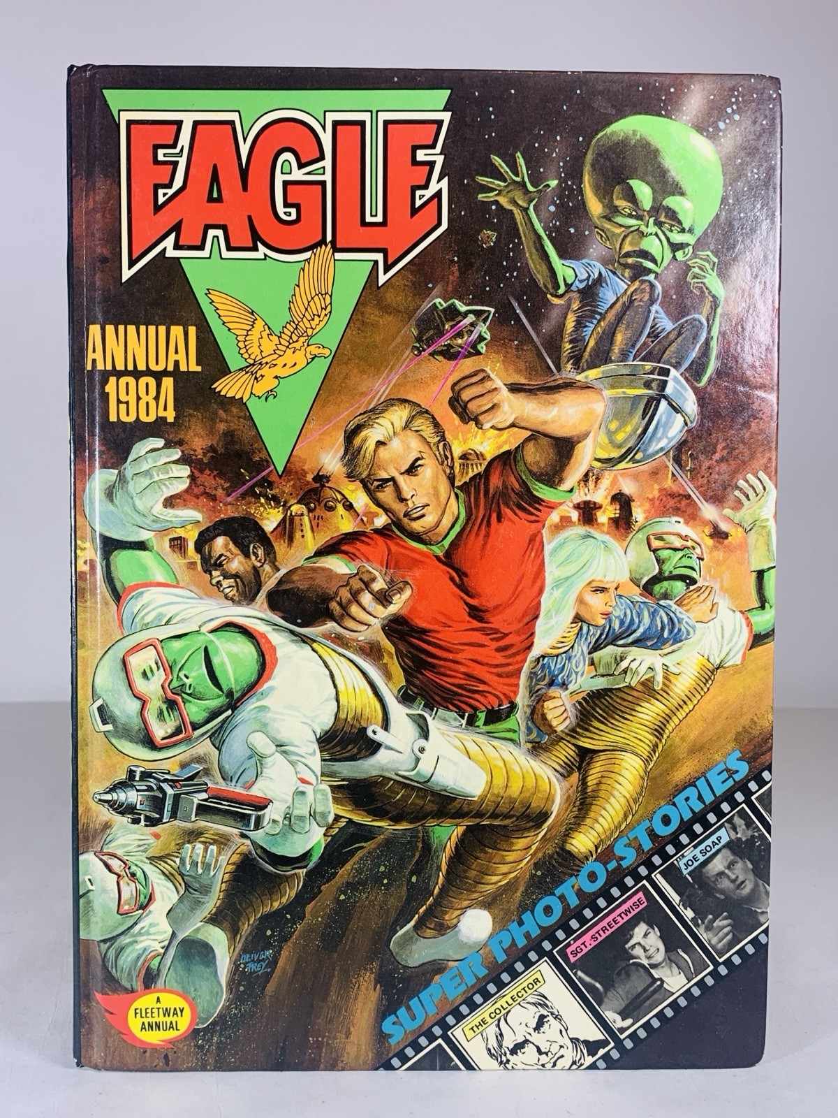 Eagle Annual 1984 Vintage Hardback Dan Dare Comic Book Fleetway