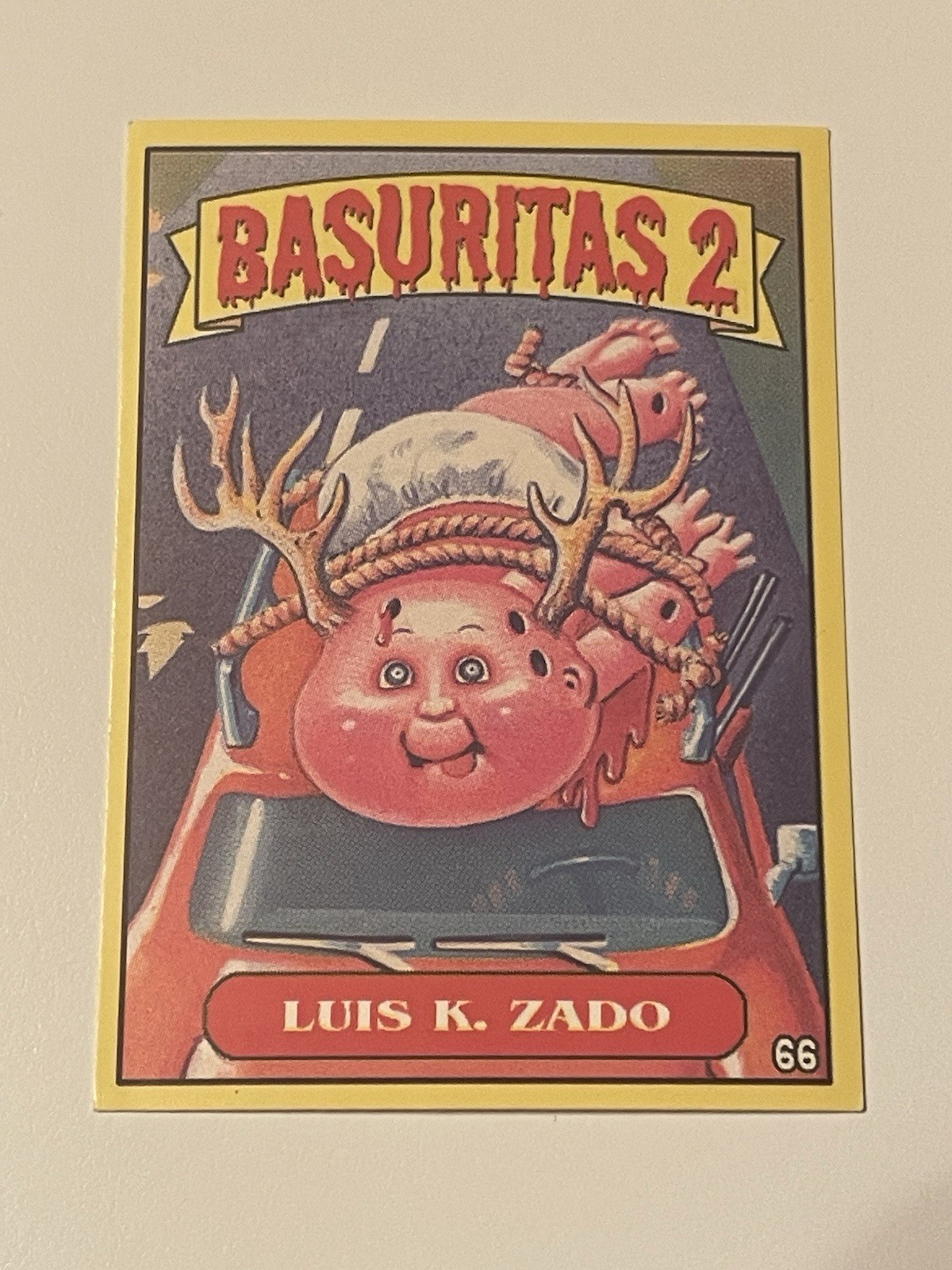 2002 Basuritas 2 Bruce Alce / Cacciatore Cacciato Secchio Spazzatura Bambini GPK