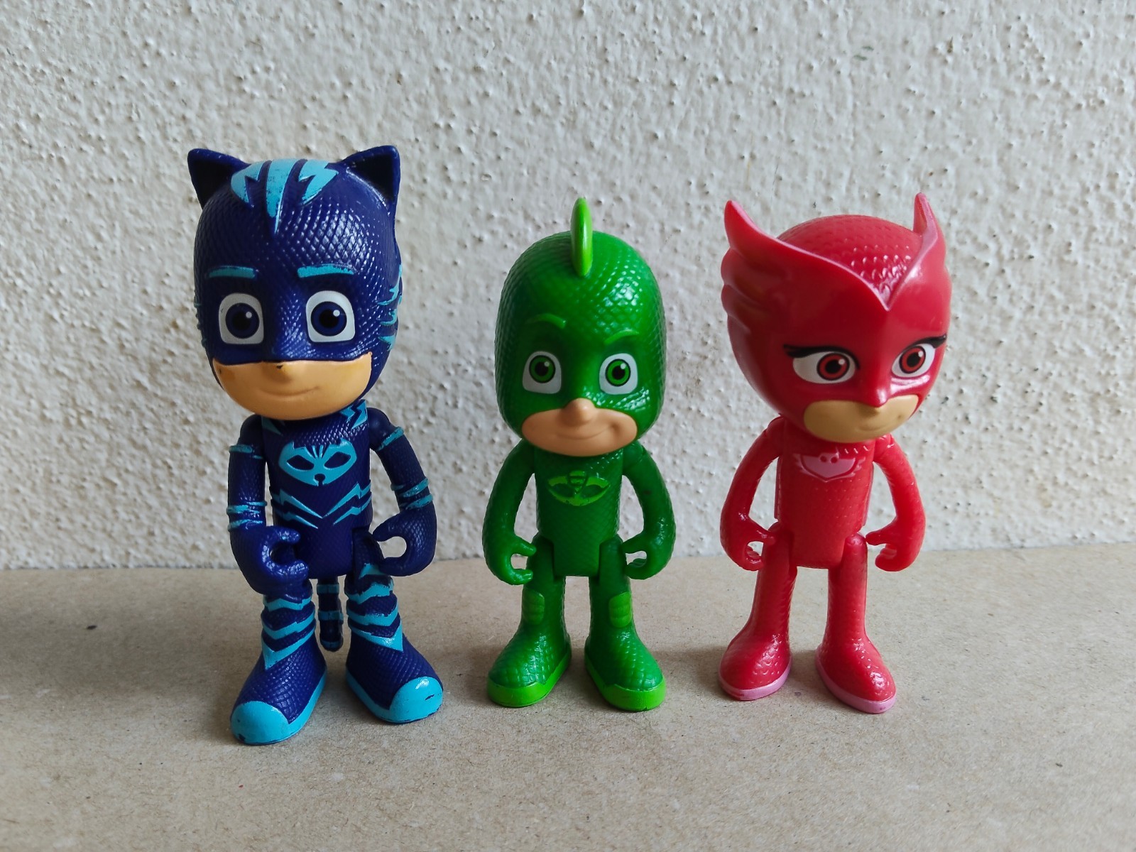 PJ MASKS Superpigiamini Lotto 3 Personaggi Action Figure