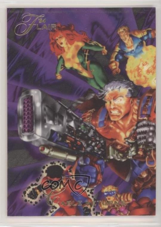 1994 Flair Marvel Cable Returns #112 0h3w