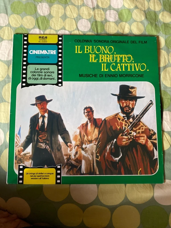 Sergio Leone Buono Brutto vinile Morricone