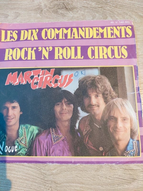 Vinyle 45 tours Martin circus