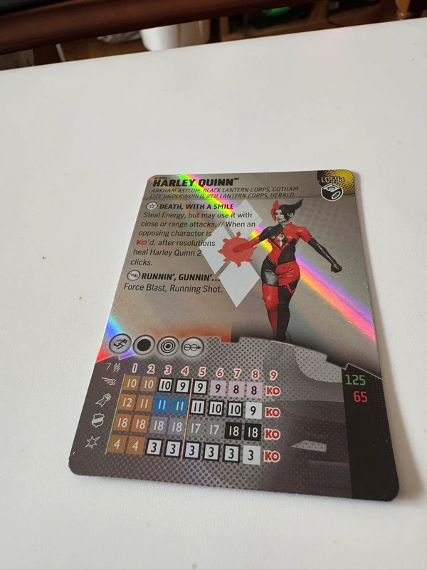 Heroclix Legacy Card Harley Quinn