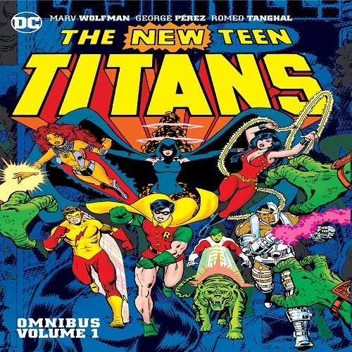 DC Comics New Teen Titans Omnibus Volume One HC copertina rigida GN graphic novel NUOVO!