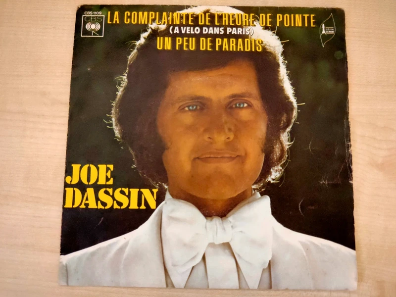 Joe Dassin – La Complainte De L'heure De Pointe (A Vélo Dans Paris) - Vinyle 45 tours