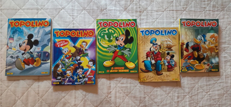 Set Topolino 3387 > 3391