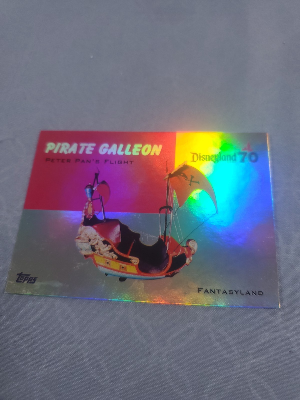 2025 Topps Disneyland 70th Anniversary Pirate Galleon Peter Pan’s Flight #T54-20