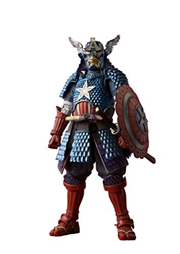 Bandai Tamashii Nations Samurai Capitan America Modellino Marvel Japan Hero