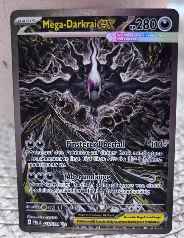 Mega-Darkrai ex 116/084 Pokémon