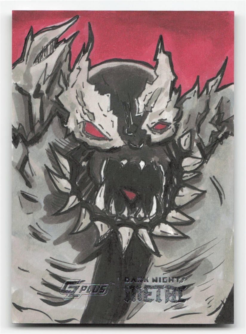Cryptozoic CZ Plus Dark Nights Metal Doomsday Sketch by Nicholas Dertinger (B)