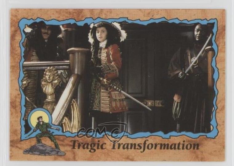1991 Topps Hook Tragic Transformation #76 k0w