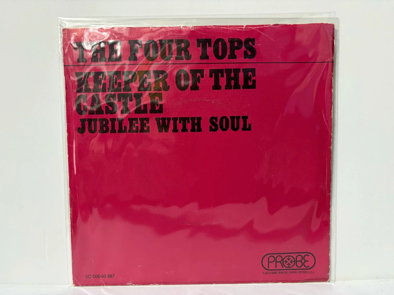 Single 7" / 45T - The Four Tops - keeper of the castle