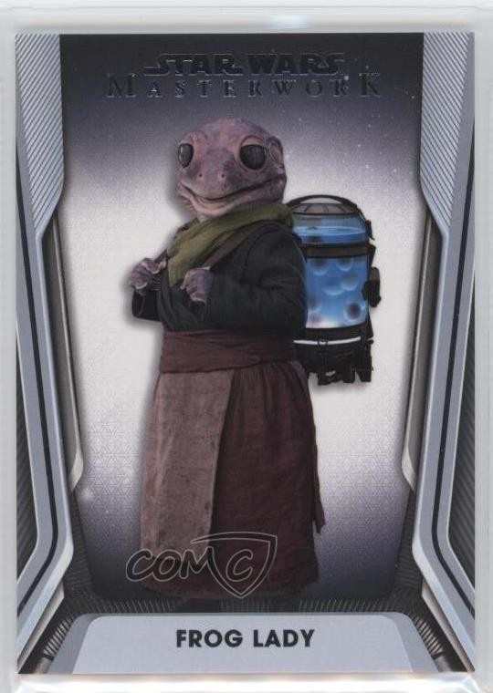 2021 Topps Star Wars Masterwork Frog Lady #37 2r8