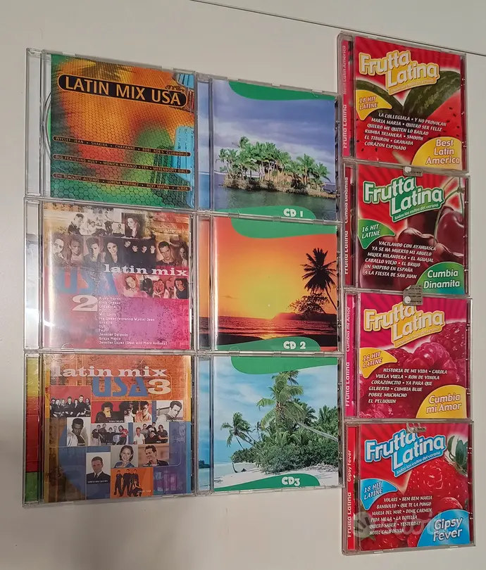 Lotto di 1 CD di musica latino americana 