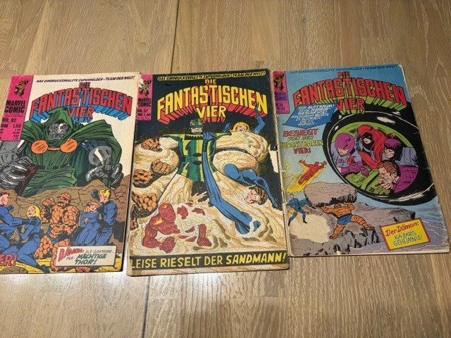 Originale 3 x I Fantastici Quattro Marvel grande volume