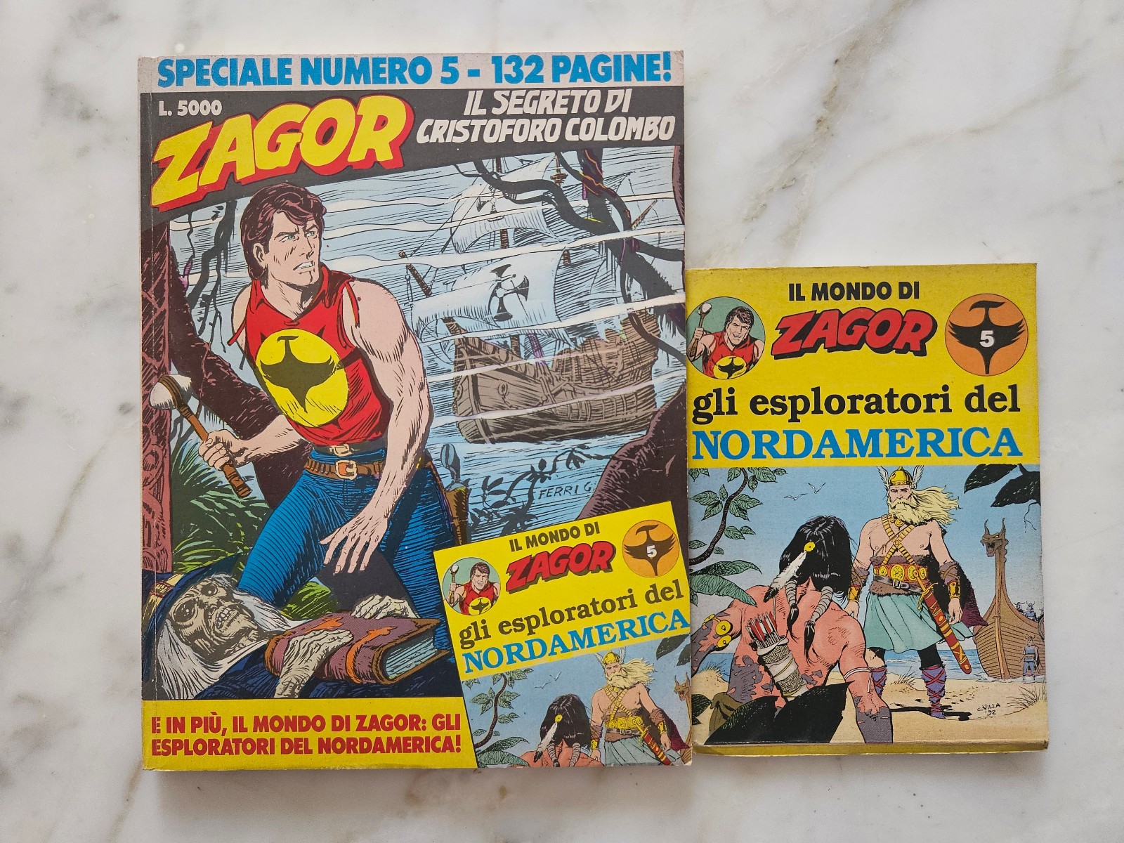 ZAGOR Speciale n. 5  con albetto -   ottimo+