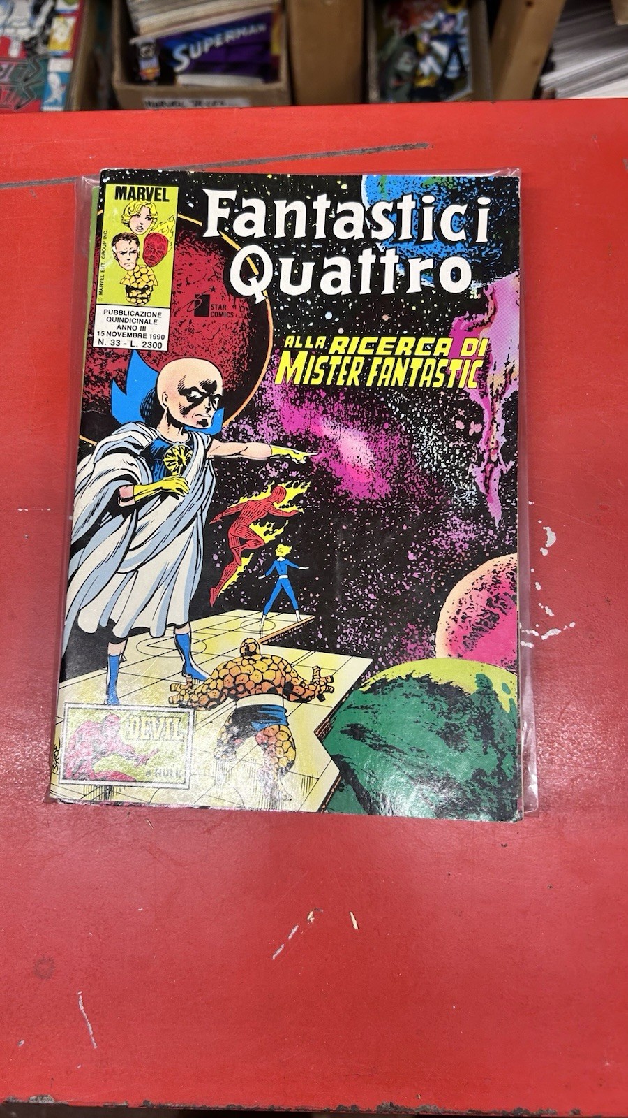 Star Comics Fantastici Quattro n.33 Alla ricerca di Mister Fantastic 1990