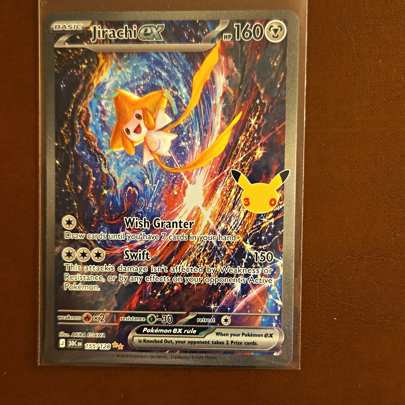 Jirachi EX Celebrations Near Mint. 🔥🔥 Pack Fresh 🔥🔥