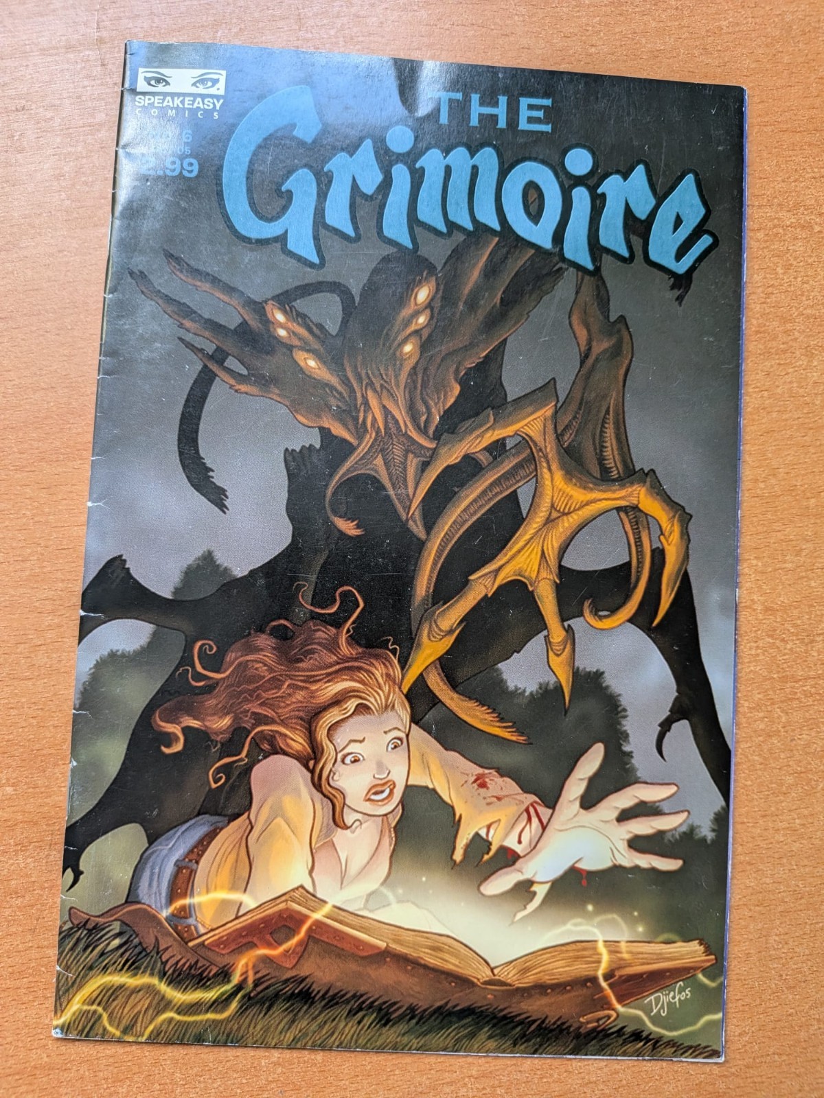 The Grimoire Vol.1 # 6 August  2005 VF/NM Speakeasy Comics