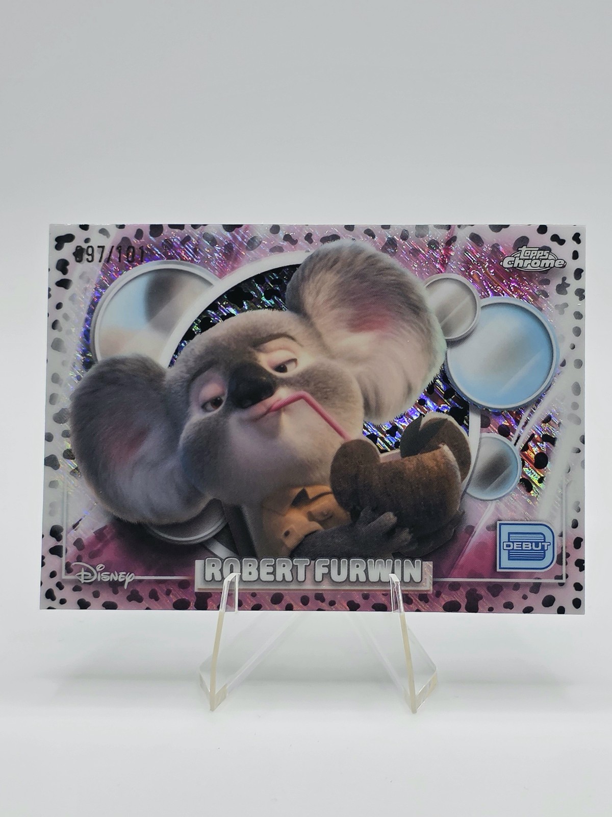 Robert Furwin 101 Dalmations rifrattore bianco e nero scintillante /101 2026 Disney