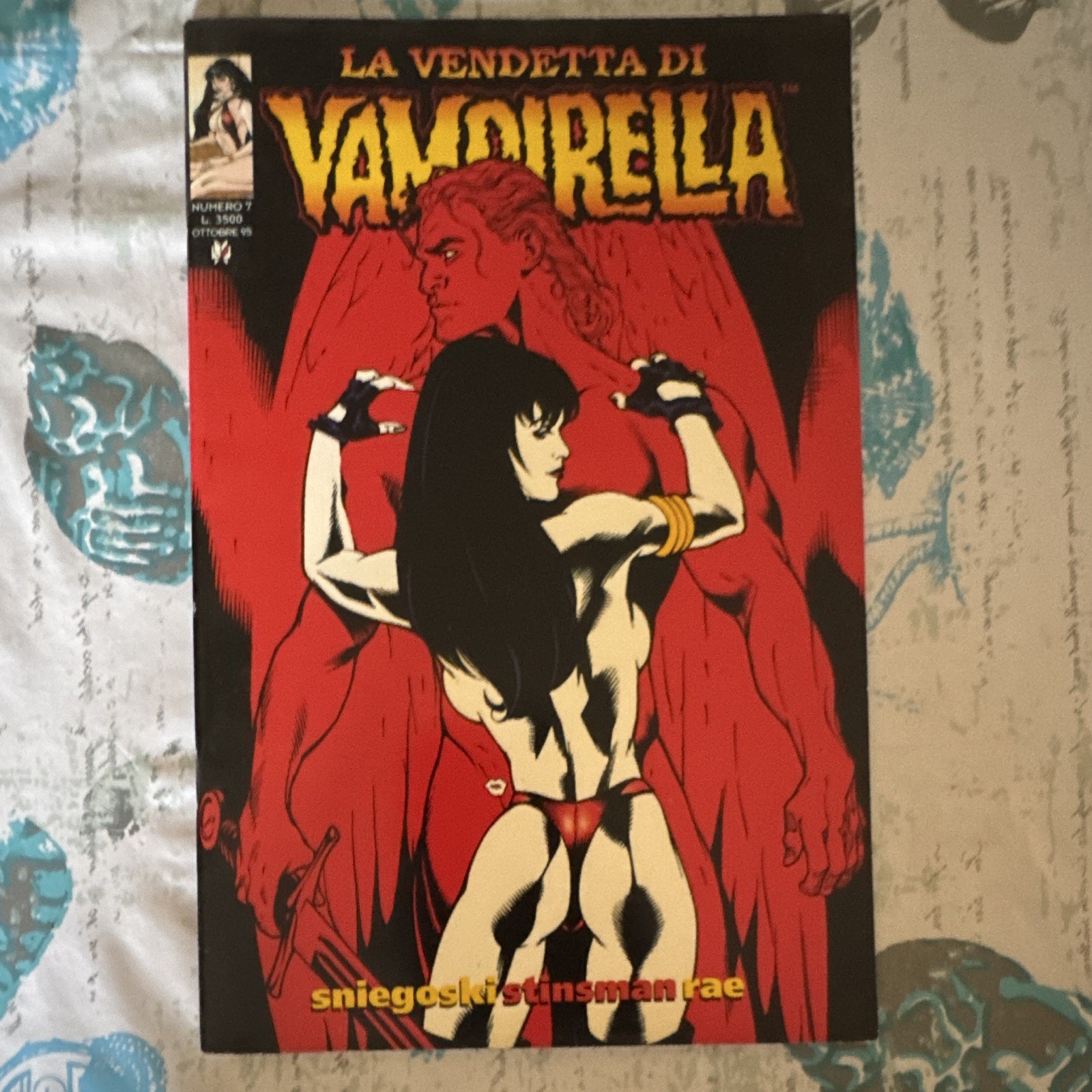 La vendetta di Vampirella n. 7 1996 Fumetto italiano a colori Stinsman