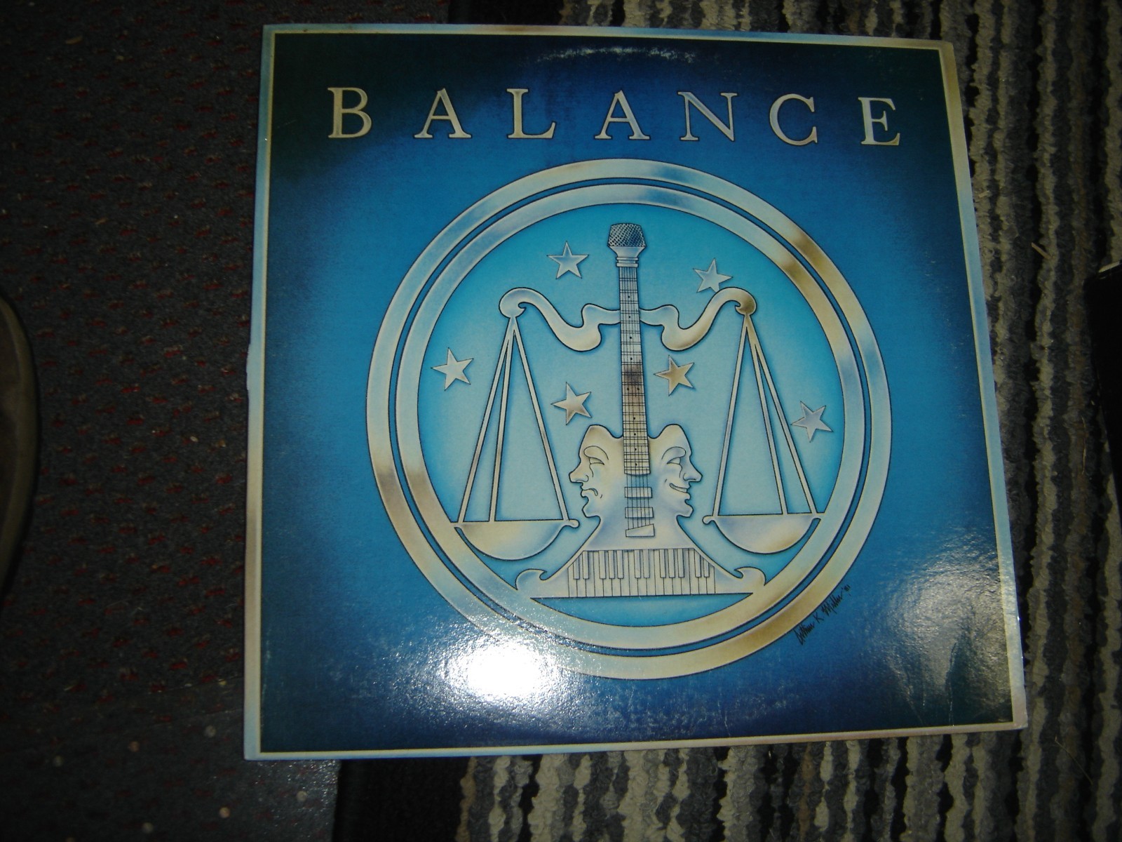 Balance - Same 1981 USA Orig. Vinyl LP Lyrics E/VG