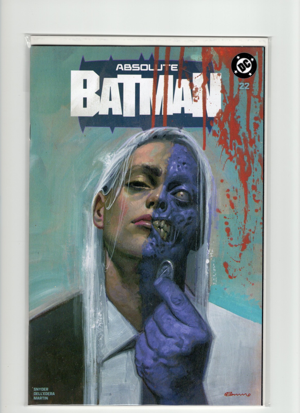 ABSOLUTE BATMAN 22 FABRIZIO DE TOMMASO VARIANTE ESCLUSIVA QUASI NUOVO 2026