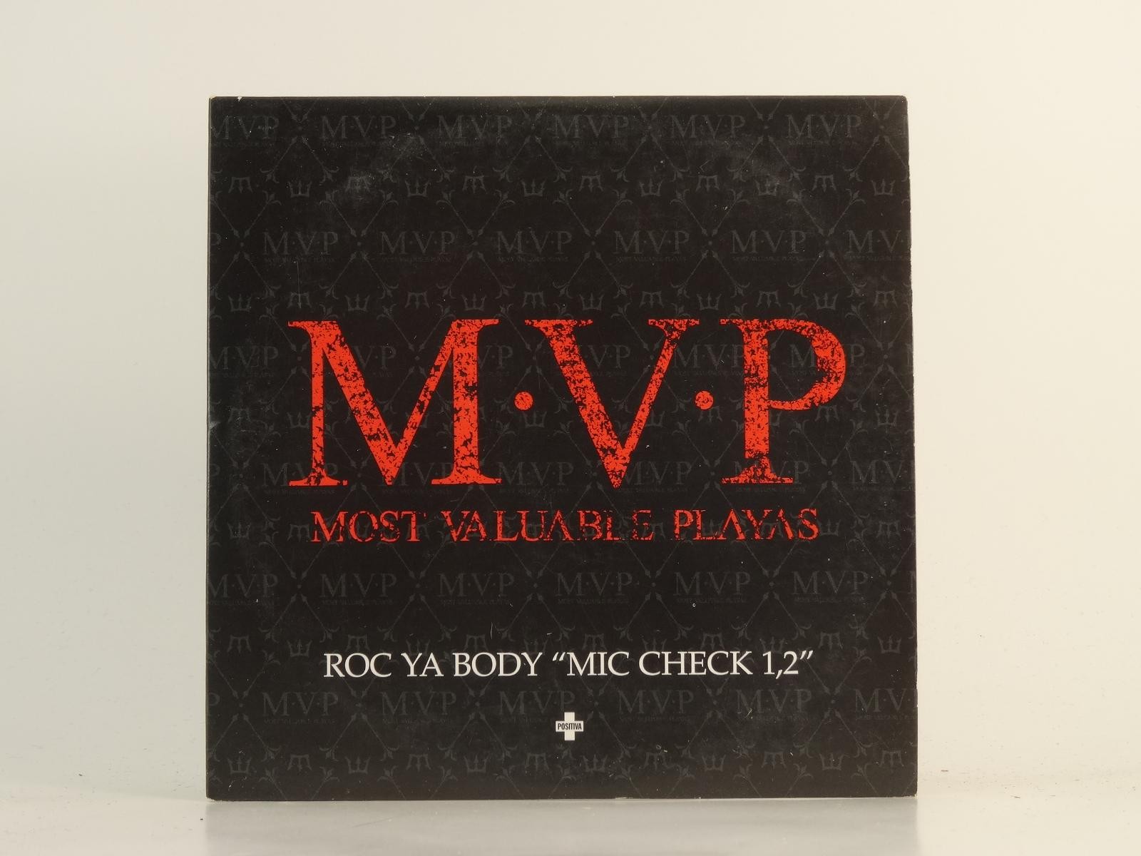 M.V.P. ROC YA BODY 'MIC CHECK 1,2' (H1) 5 Track Promo CD Single including Card S