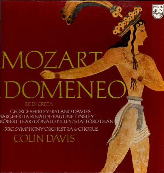 Mozart Idomeneo HARDCOVER BOX + LIBRETTO Philips Vinyl LP-Box