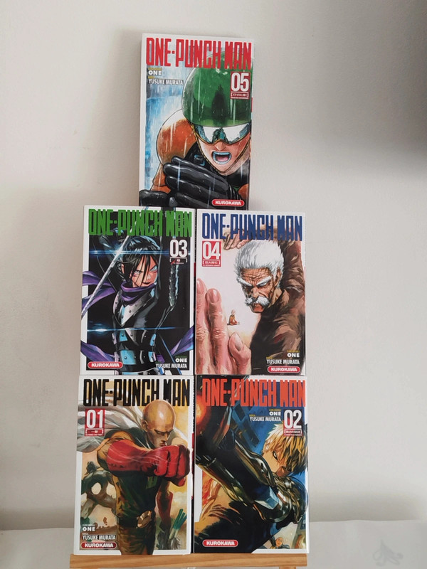 One-Punch Man tome 1 à 5 Yusuke Murata version française