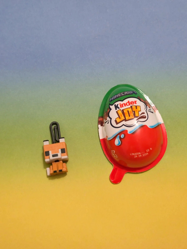 Kinder Joy Zorro Minecraft