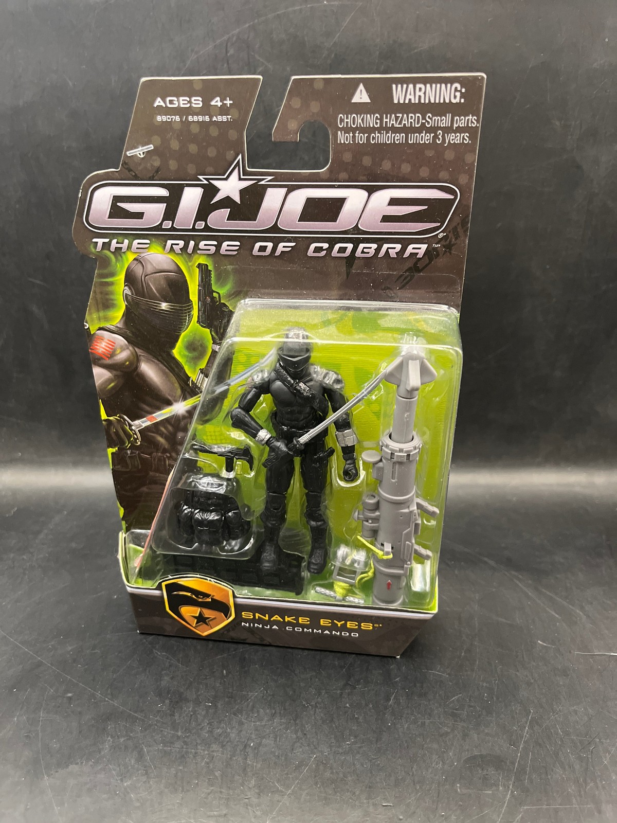 GI Joe: L'ascesa di Cobra Snake Eyes Ninja Commando