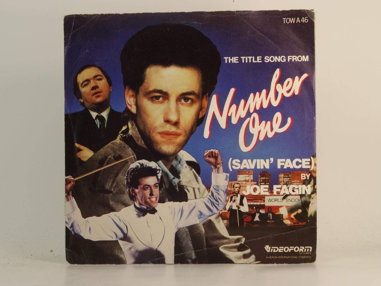 JOE FAGIN NUMBER ONE (76) 2 Track 7" Single plus Picture Sleeve TOWERBELL RECORD