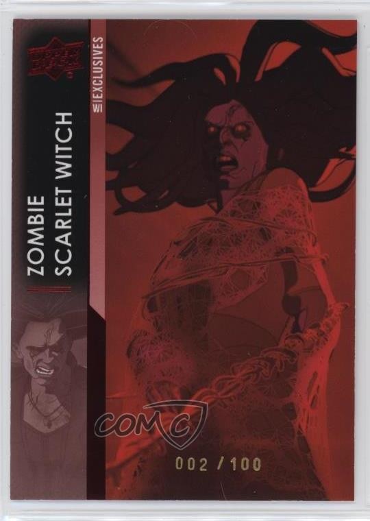 Marvel 2023 e se? Flagship Exclusives 2/100 Zombie Scarlet Witch #31 0hj7