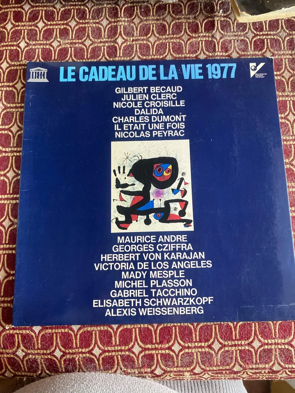 Vinyle la cadeau de la vie 1977