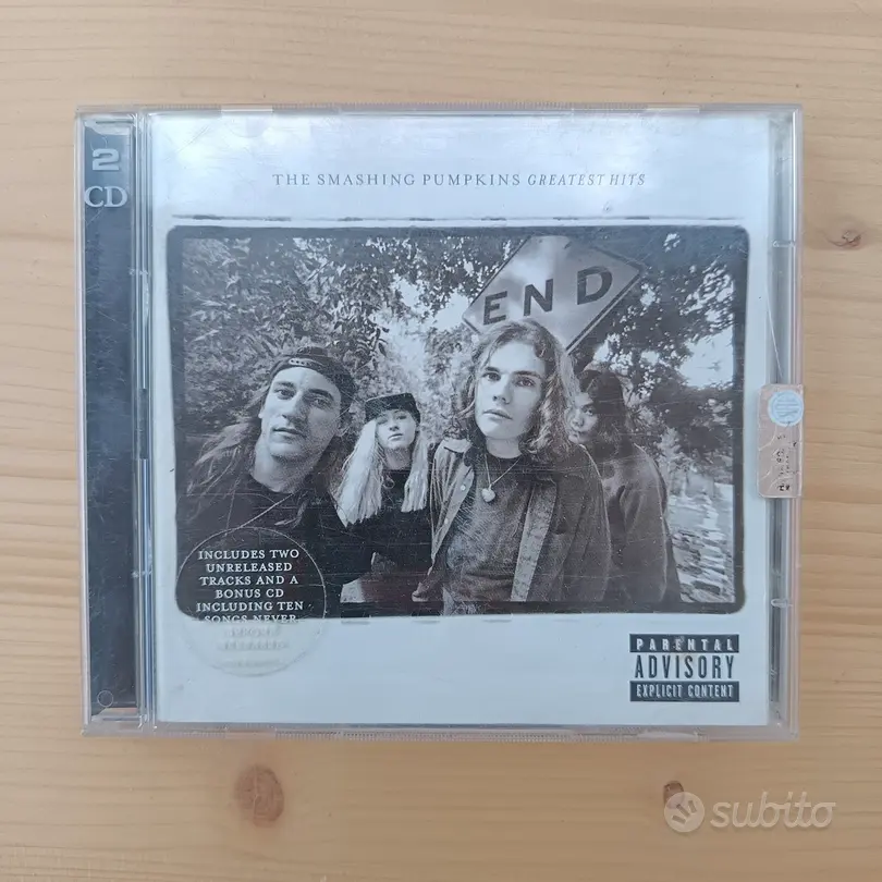 DOPPIO CD SMASHING PUMPKINS GREATEST HITS 
