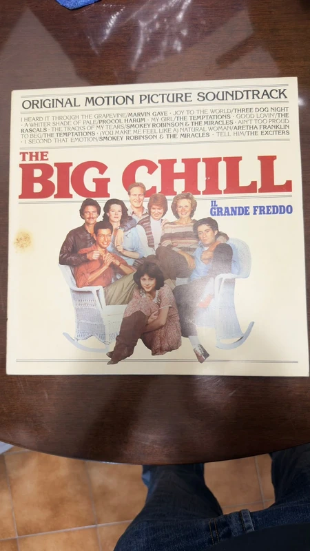 The Big Chill Il Grande Freddo Soundtrack LP - Marvin Gaye Aretha Franklin - Motown 1983