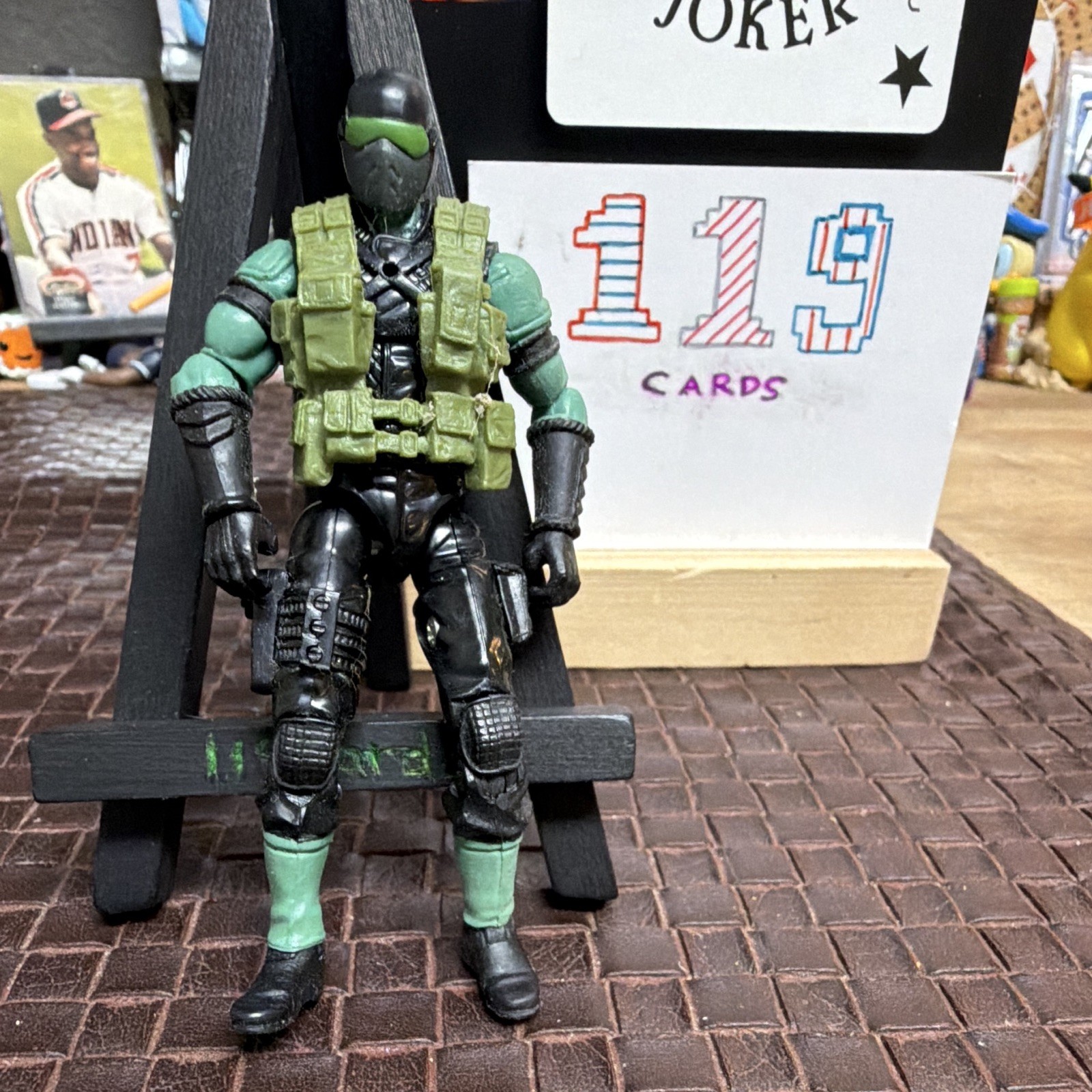 Snake Eyes (versione 19) della Hasbro's G.I. Joe: linea Valor vs. Cobra, 2004