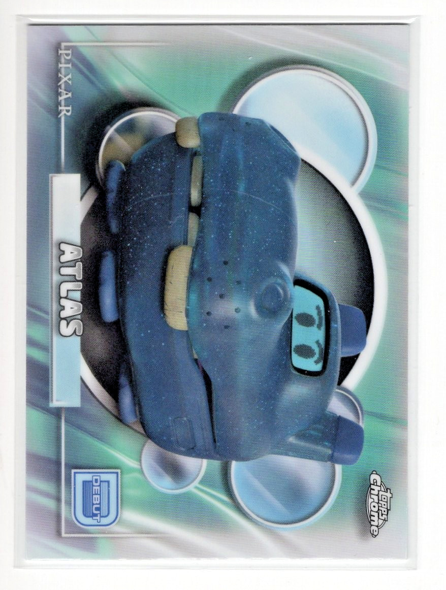 2026 Topps Chrome Disney Atlas #196 Refractor Disney Debut Pixar Toy Story Debut