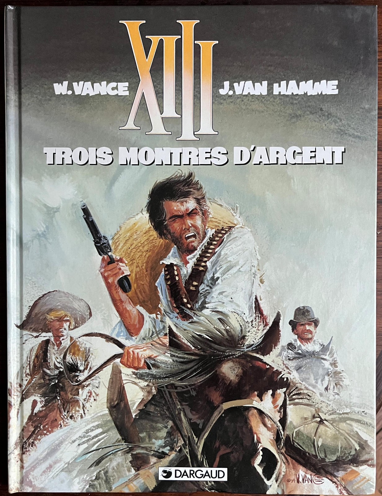 XIII T 11 Trois montres d'argent 1995 Vance Van Hamme EO 1ère édition Dargaud
