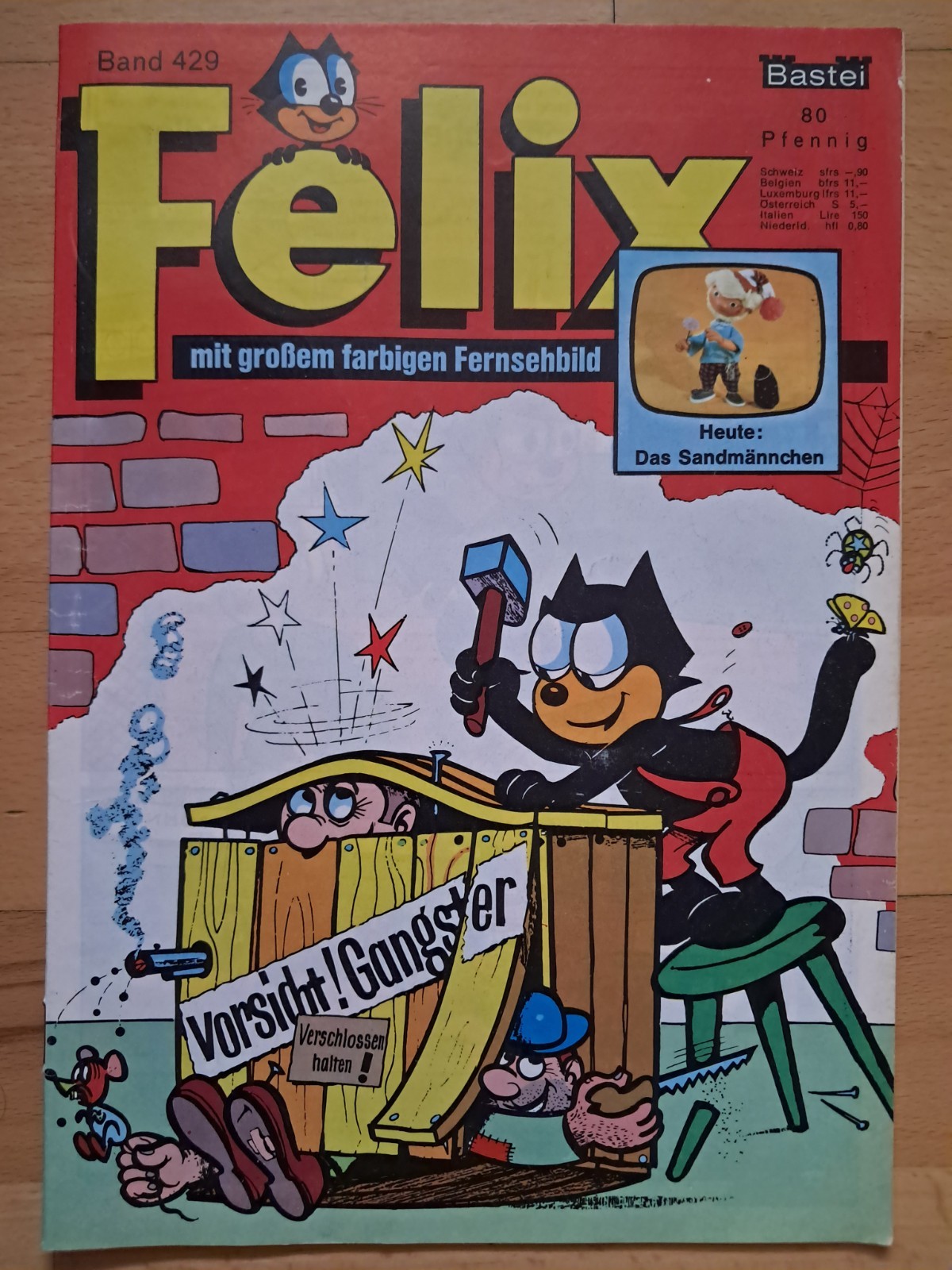 Felix n.429 con poster e wastl - BASTEI FUMETTI TOP Z1