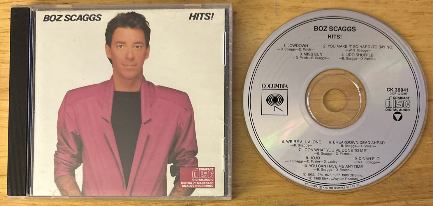 Boz Scaggs Hits CD CK36841 (Columbia 1980 Used)