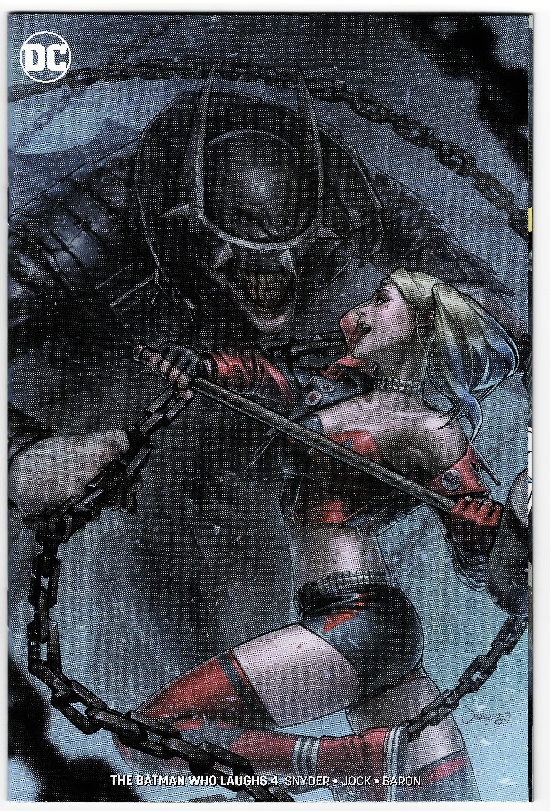Batman Who Laughs #4 Jeehyung Lee Harley Quinn variante commerciale limitata quasi nuovo