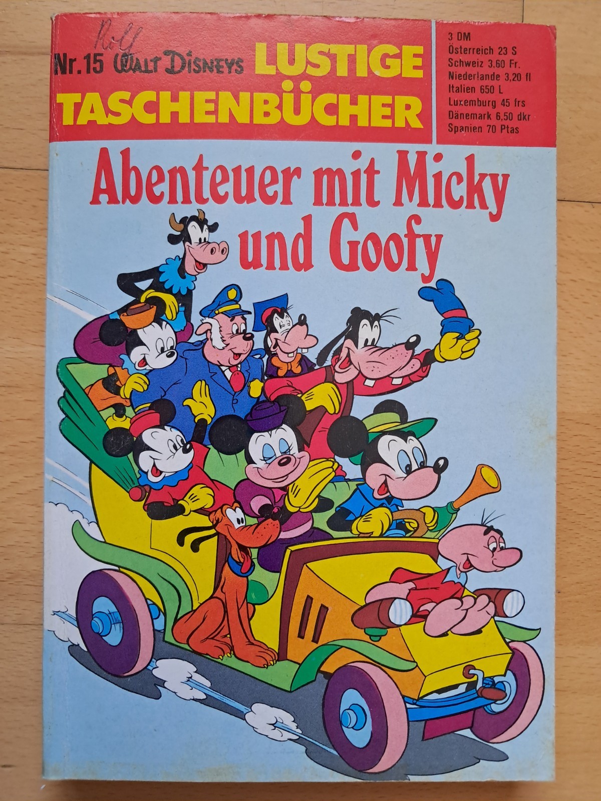 PRIMA EDIZIONE Libri tascabili divertenti n.15 Avventure con Topolino e Pippo - Z1-2