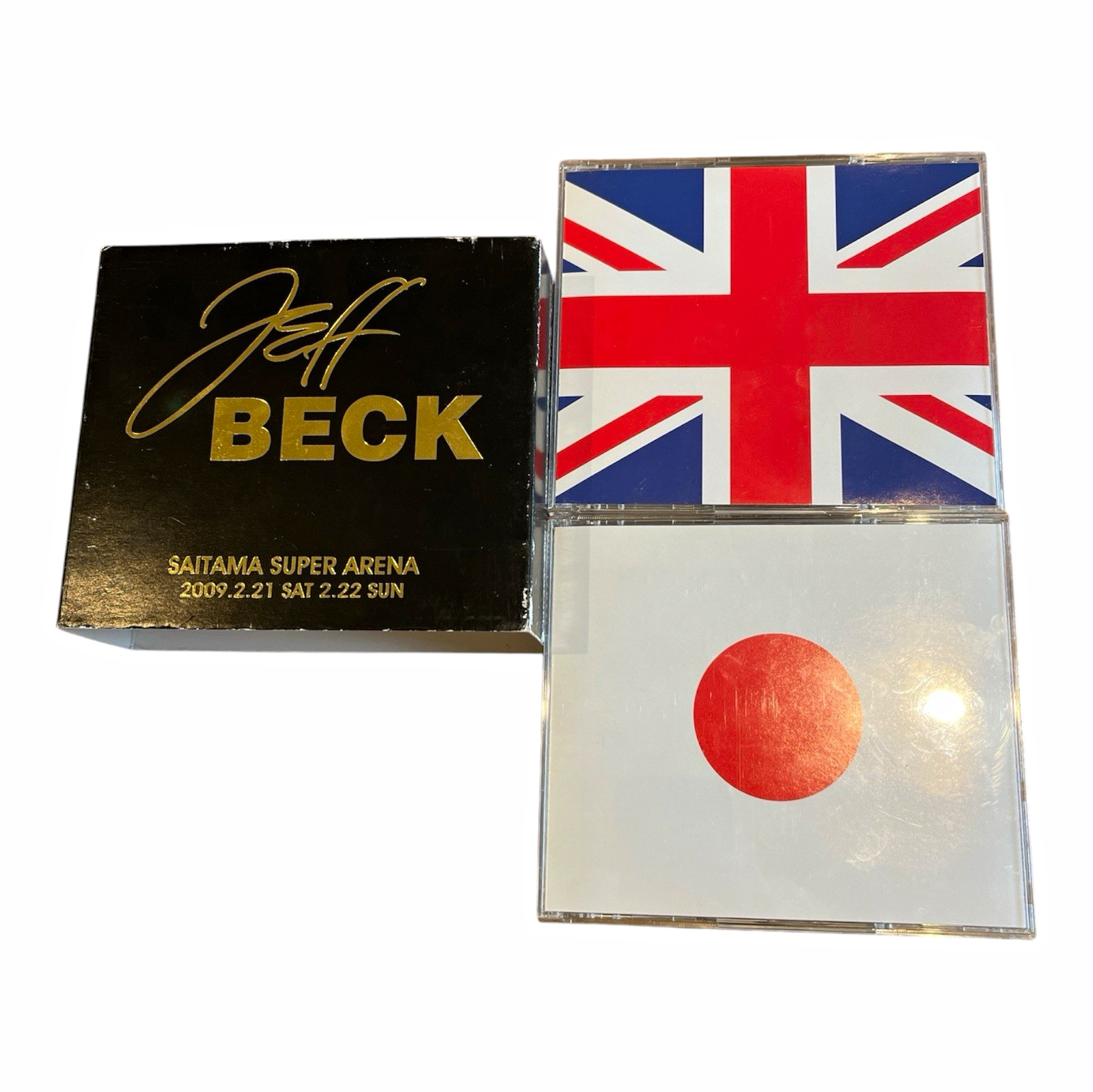 Eric Clapton / Jeff Beck - Saitama Super Arena 2009 4CD/3DVD Box set