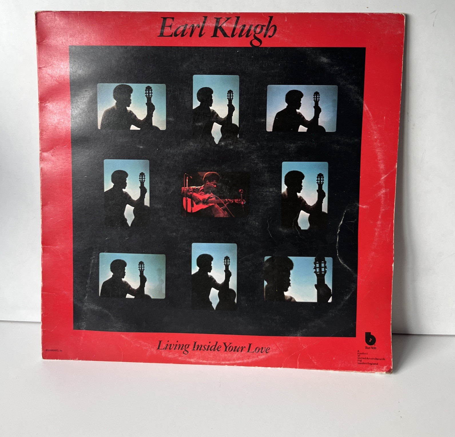 EARL KLUGH Living Inside Your Love 1976 UK Blue Note UAG 20009 superb fusion