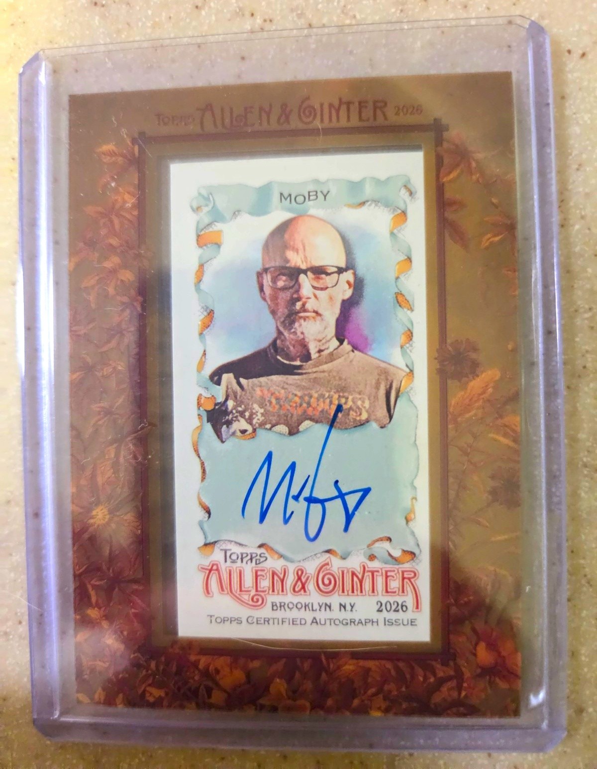 Topps Allen & Ginter 2026 Moby MA-M Star Autograph Card Certified Auto